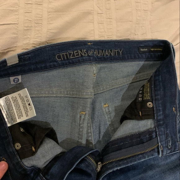 Citizens of Humanity size 27 rocket high rise skinny jeans - Picture 3 of 4